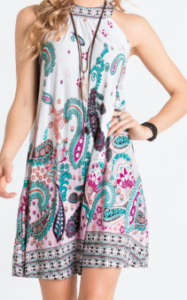 VESTIDO TRAPEZIO