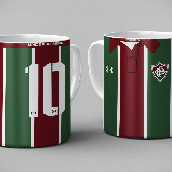 MOCKUP CANECA CAMISA FLUMINENSE 2019-2020 - TITULAR