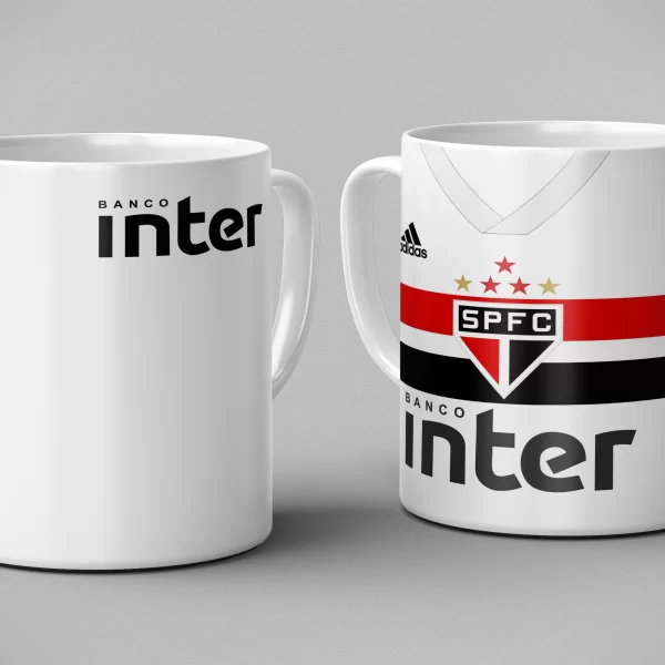 Mockup - Caneca Camisa São Paulo 2019-2020